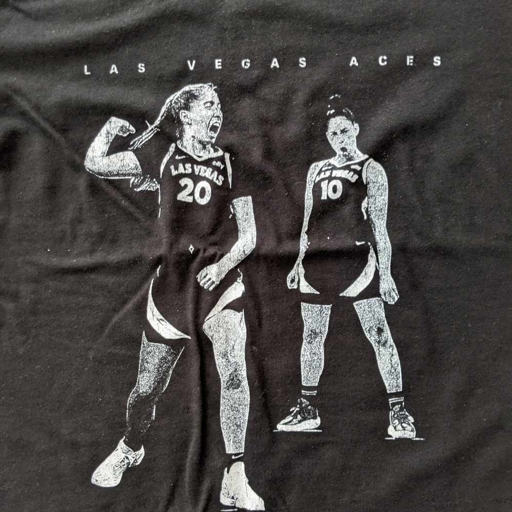 Kate Martin Kelsey Plum Las Vegas Aces